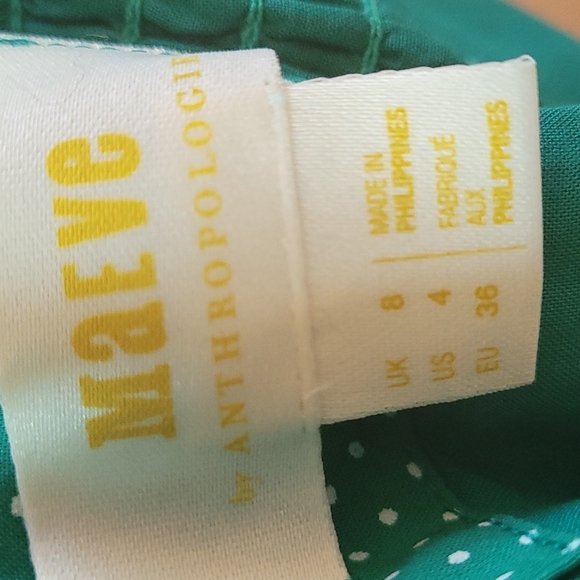 Anthropologie Lelia Eyelet Midi Dress 2P/4 - Picture 9 of 11